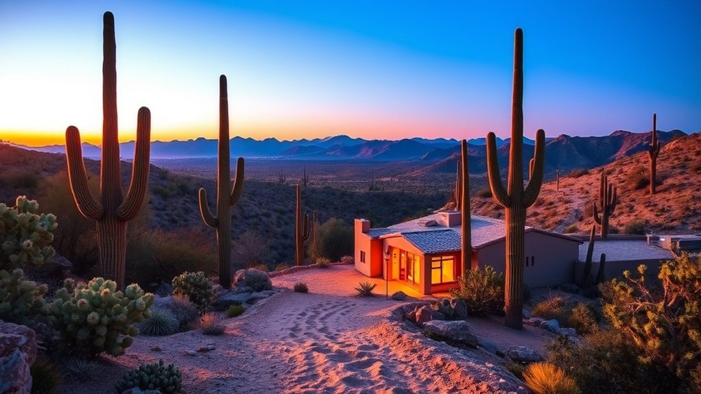 accommodations near saguaro national park