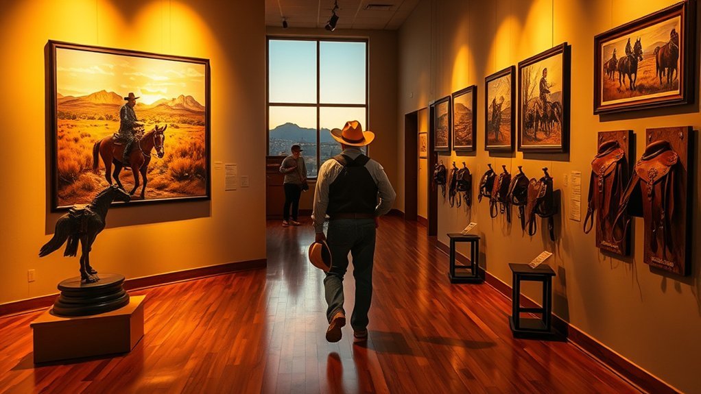 artful western heritage exhibits