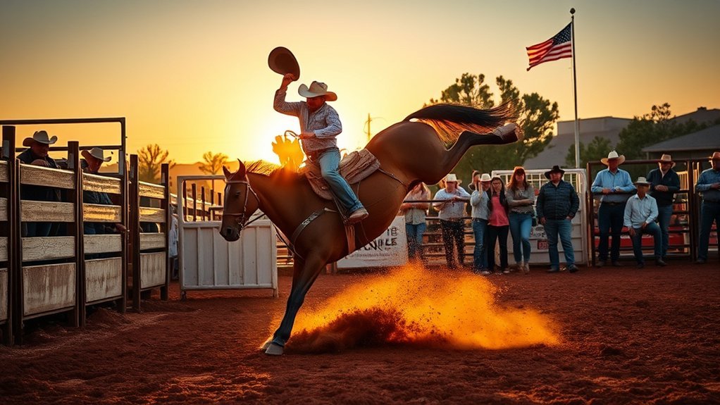 attend local rodeo events