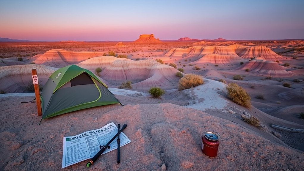 backcountry camping permit process