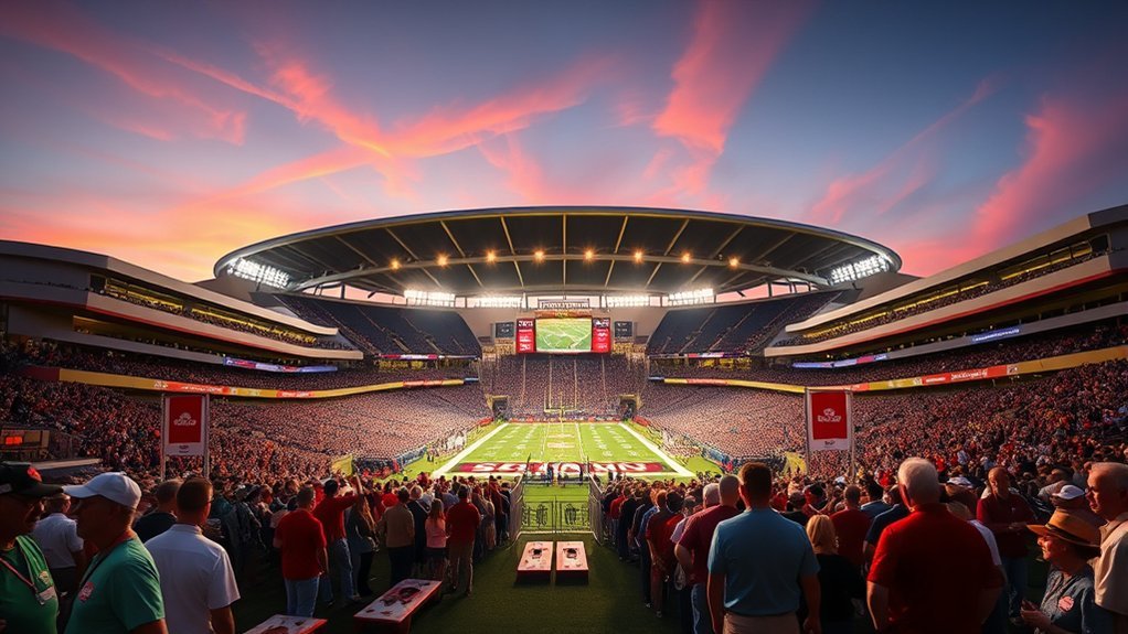 behind the scenes stadium experience