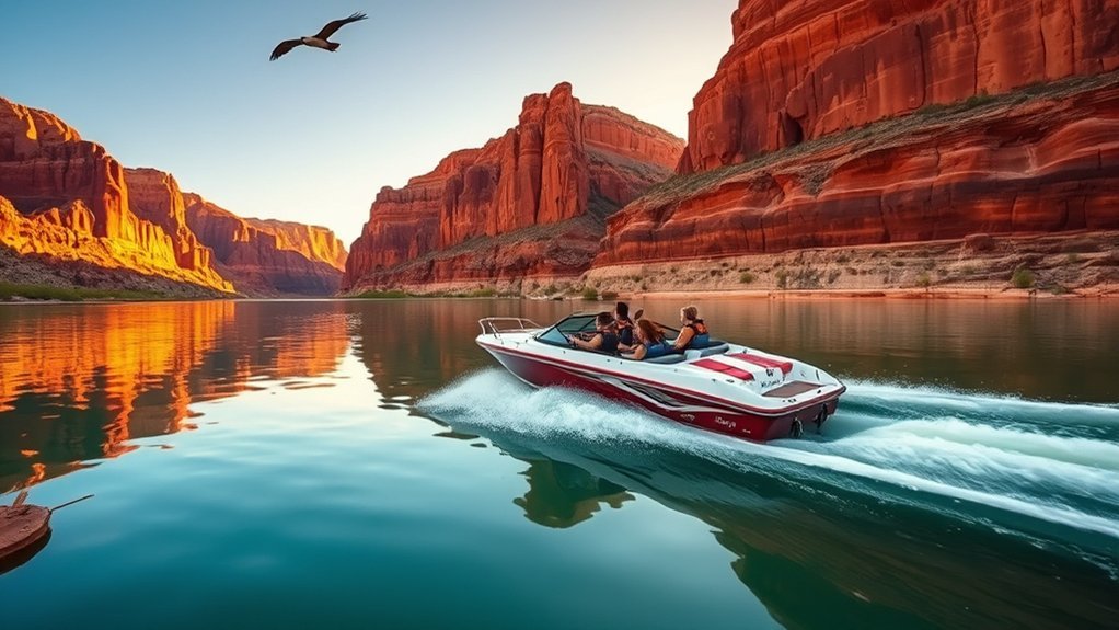 blast through canyon rapids