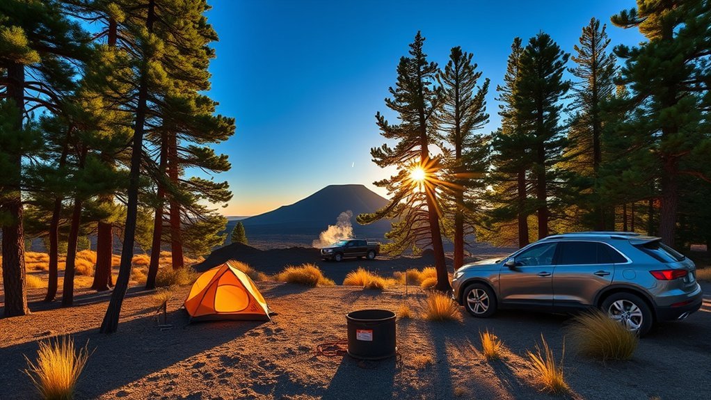 bonito campground offers comfort