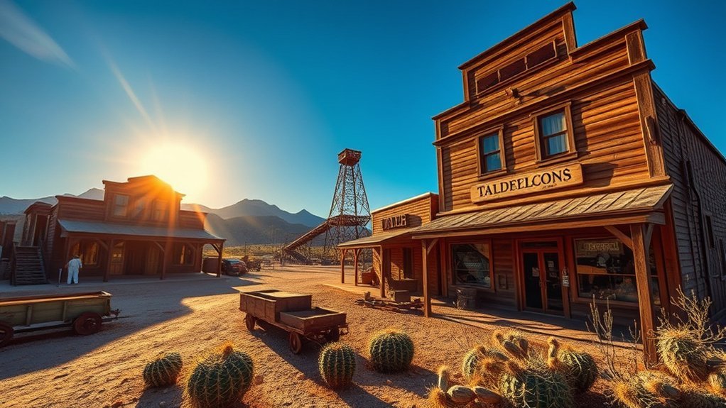 boom era mine and town