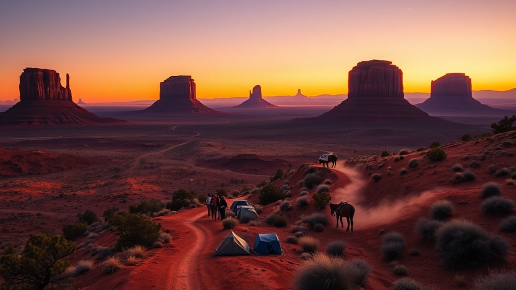 camping and lodging options