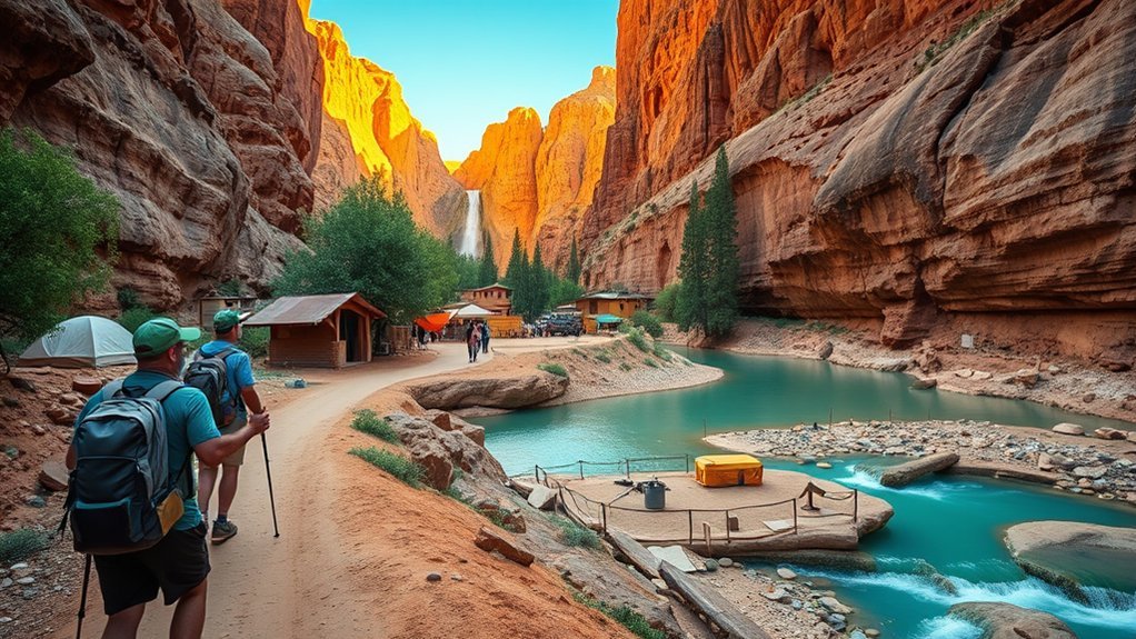 camping or lodge reservations