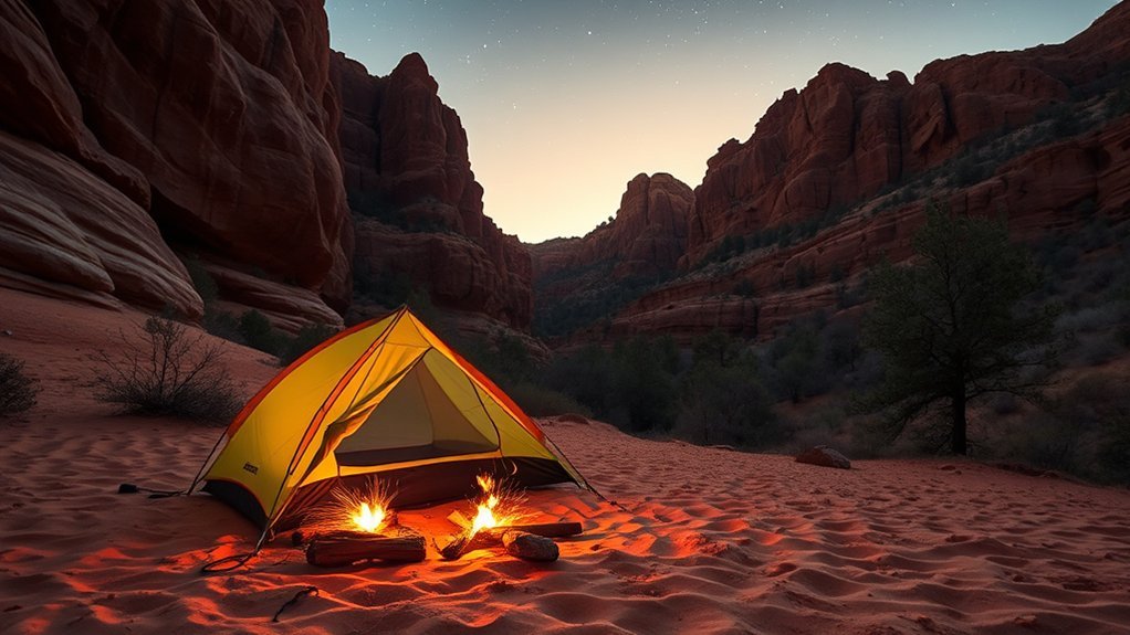 campsite safety and conservation