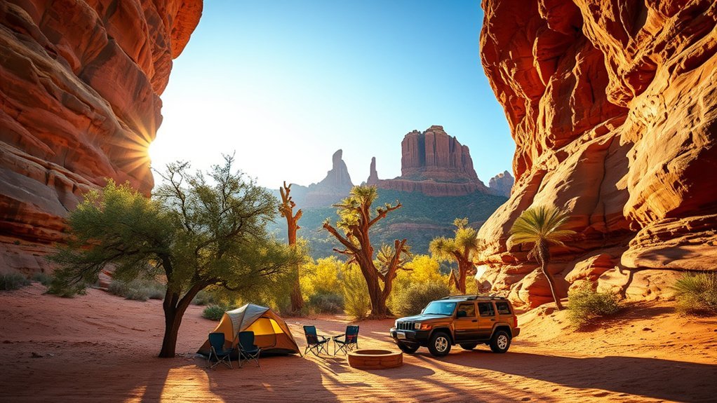 canyon access and amenities