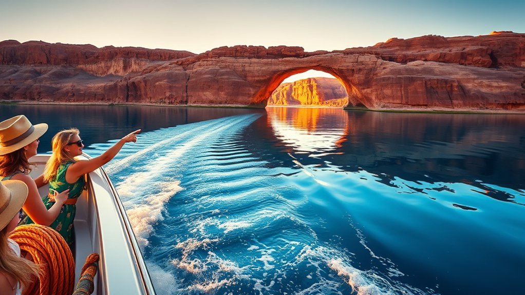 canyon boat visit reverence