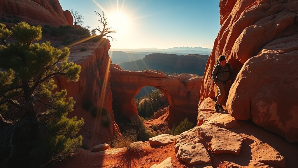 canyon rim moderate hike