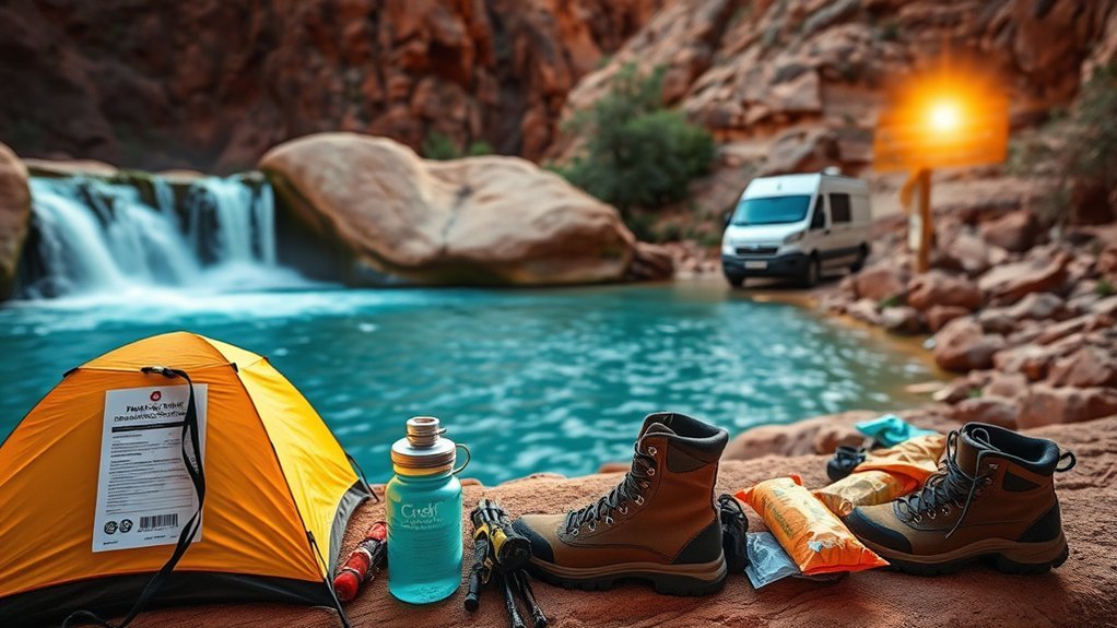 canyon trip preparation essentials