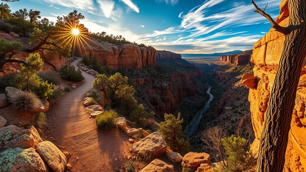 canyon views and history