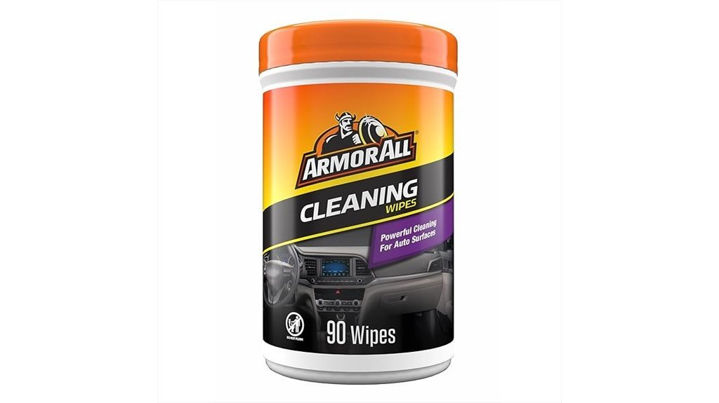 car cleaning wipes pack