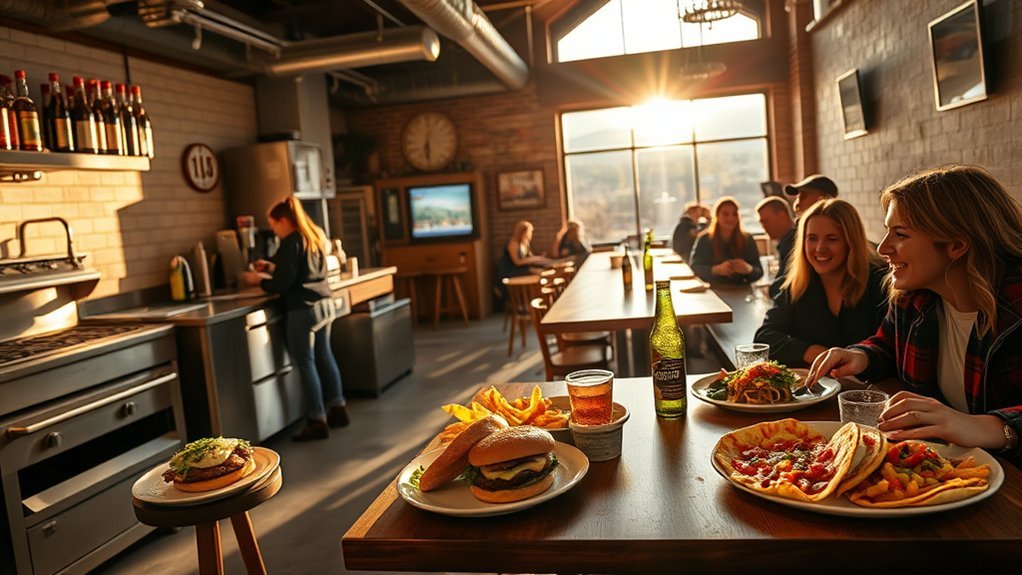 casual counterserving local flavors