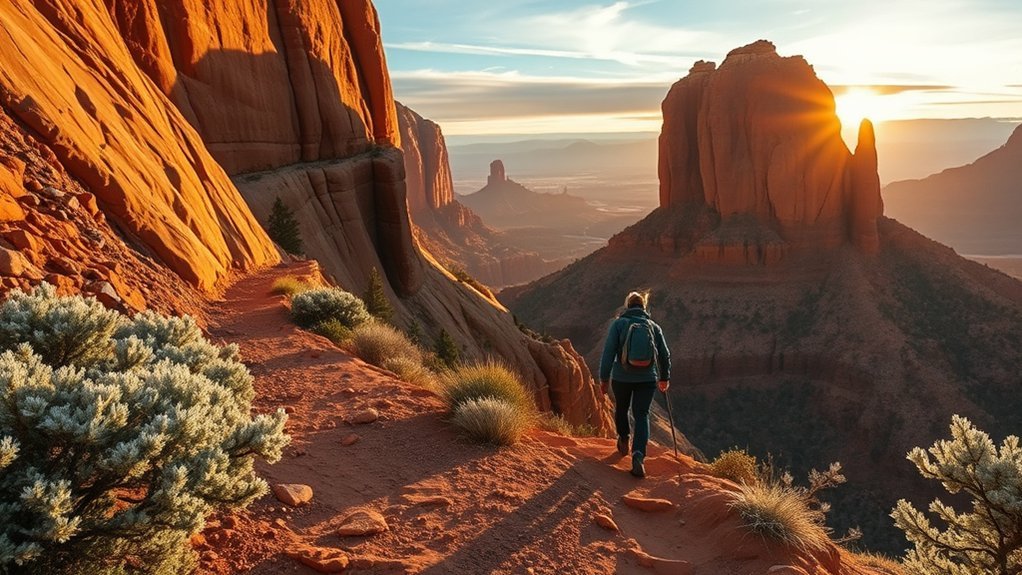 cathedral rock sunrise hiking guide