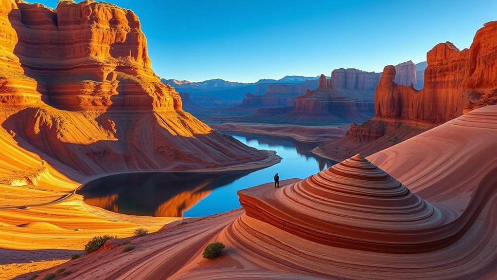 challenging hike with vistas