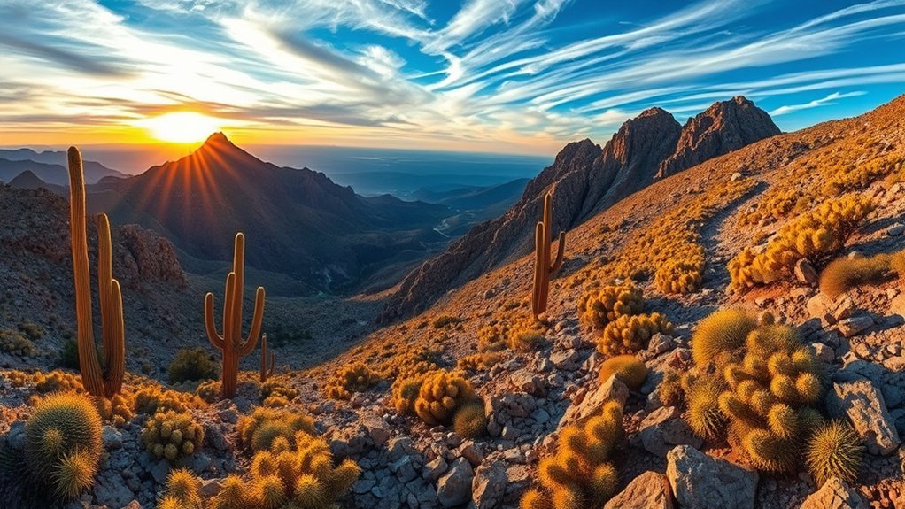 challenging hiking routes available
