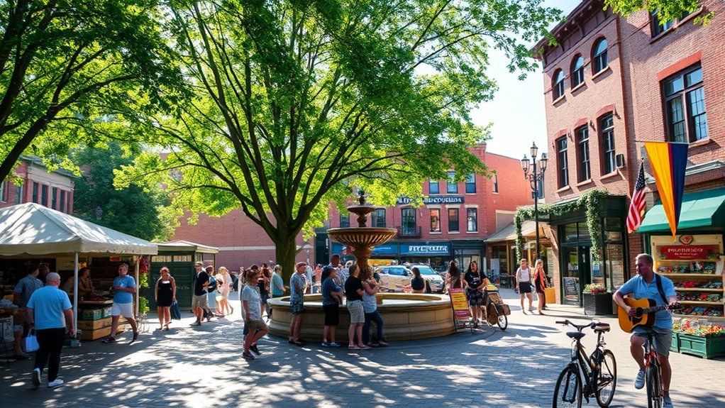 charming community gathering space