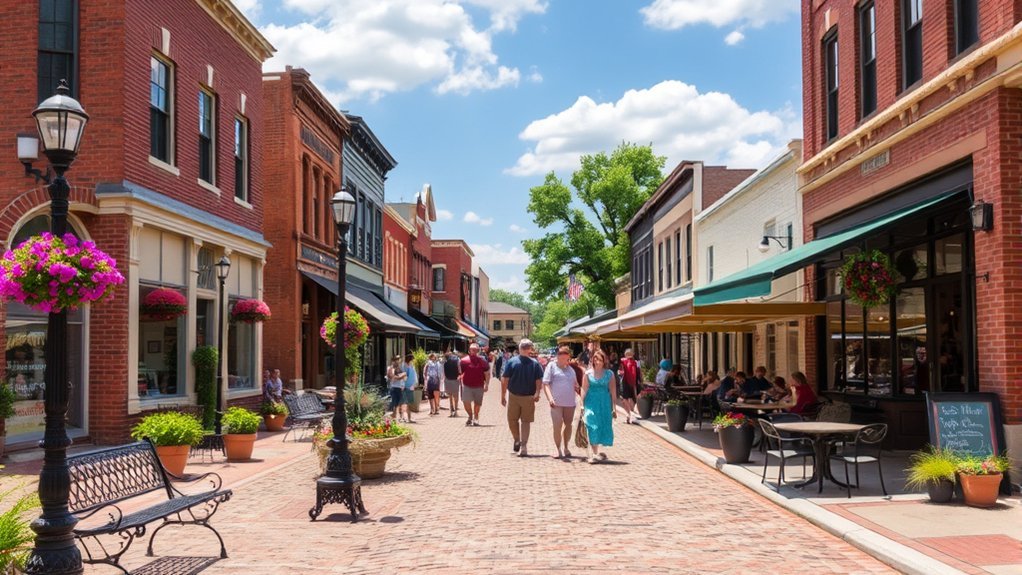 charming historic downtown exploration