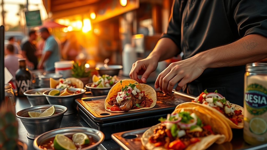 charred tortillas slow cooked carnitas