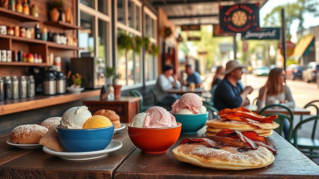 coffee ice cream delights