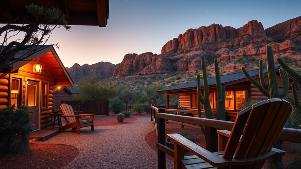 comfortable cabins for stargazing