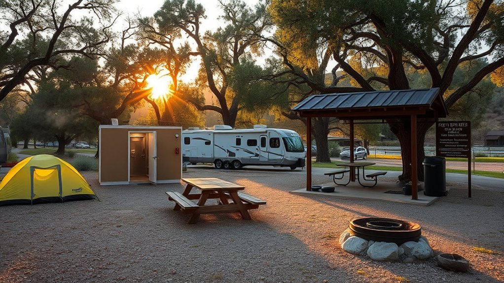 comfortable park facilities available