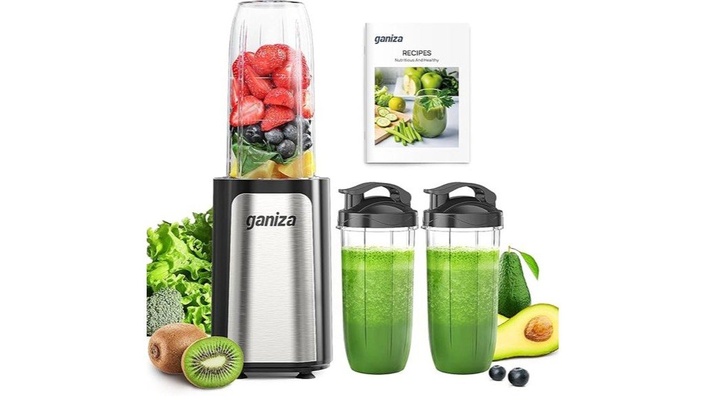 compact smoothie blender set