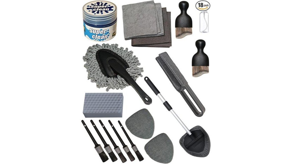 comprehensive car detailing kit