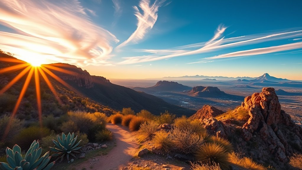 cool rocky pine lined loop