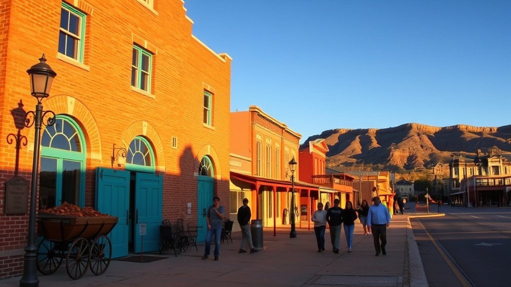copper era mining town history