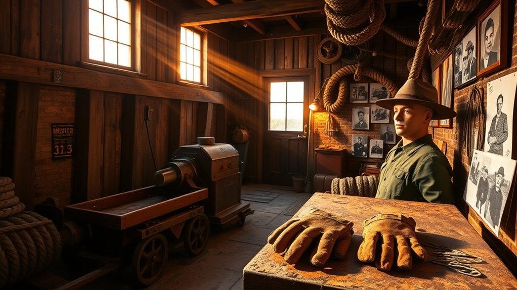 copper mining town museum atmosphere