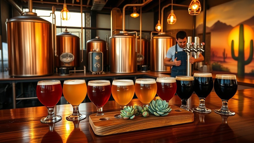 cozy desert taproom craft beers