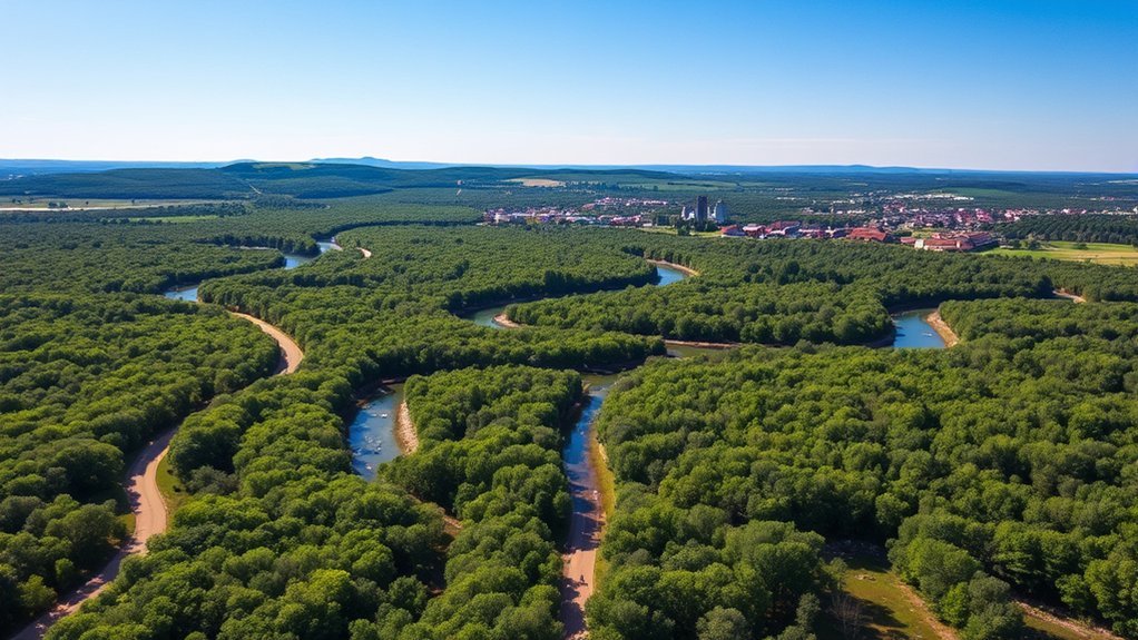 cycling trails and hiking