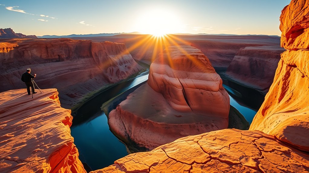 dawn to sunset desert photography