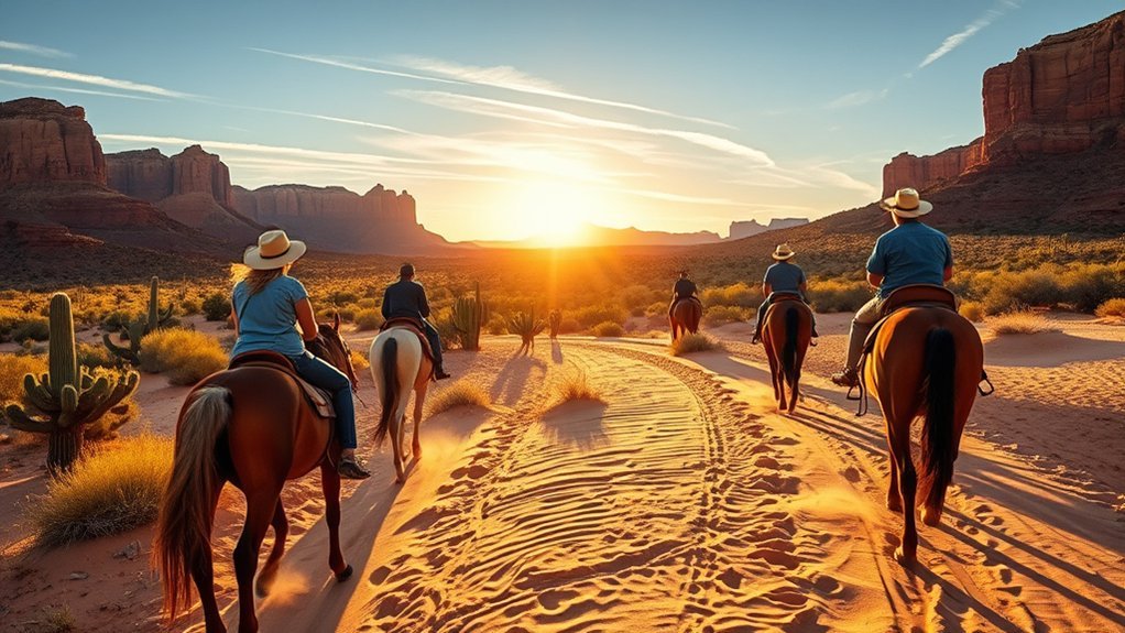 desert and mountain horseback rides