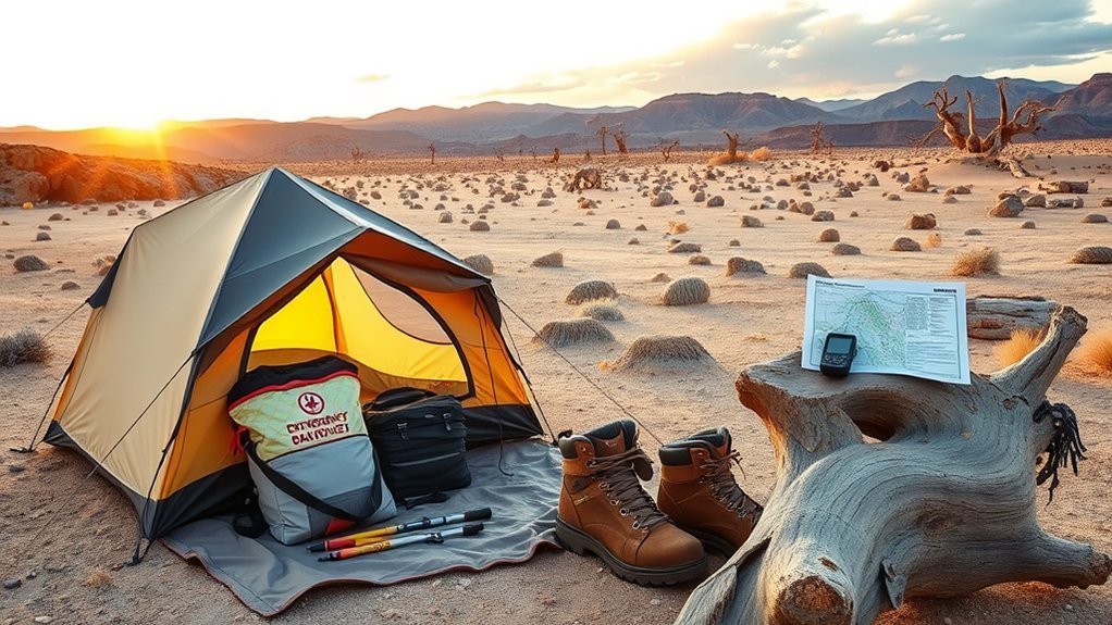 desert camping essentials checklist