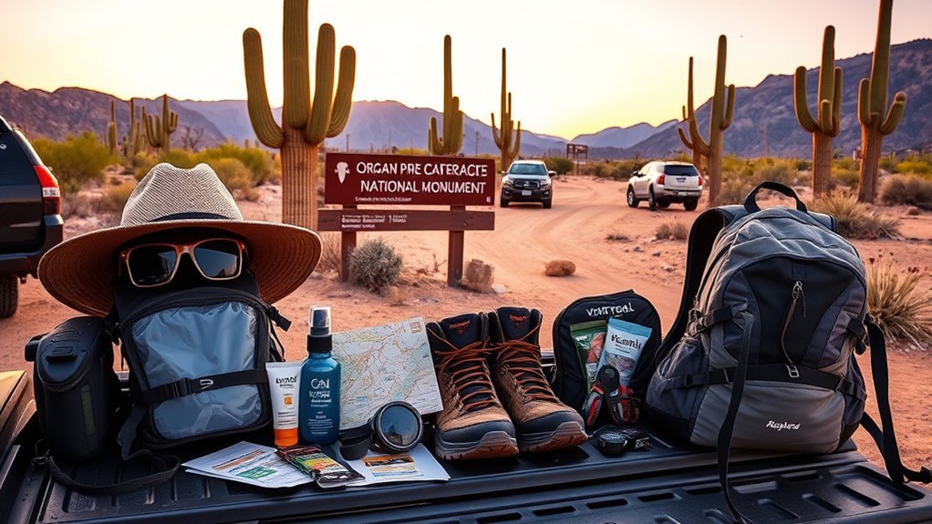 desert hiking preparation essentials