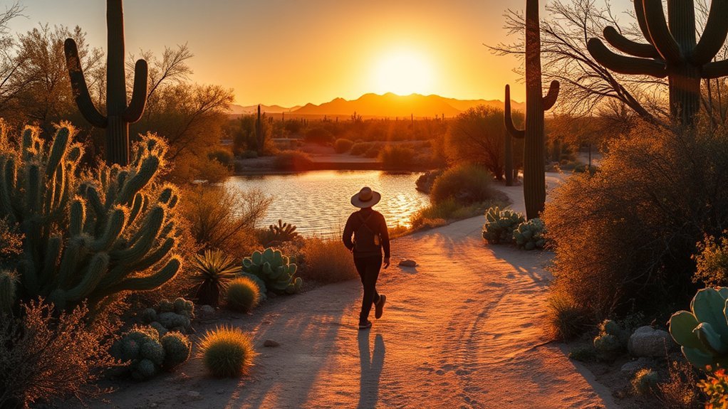 desert lakes trails wildlife