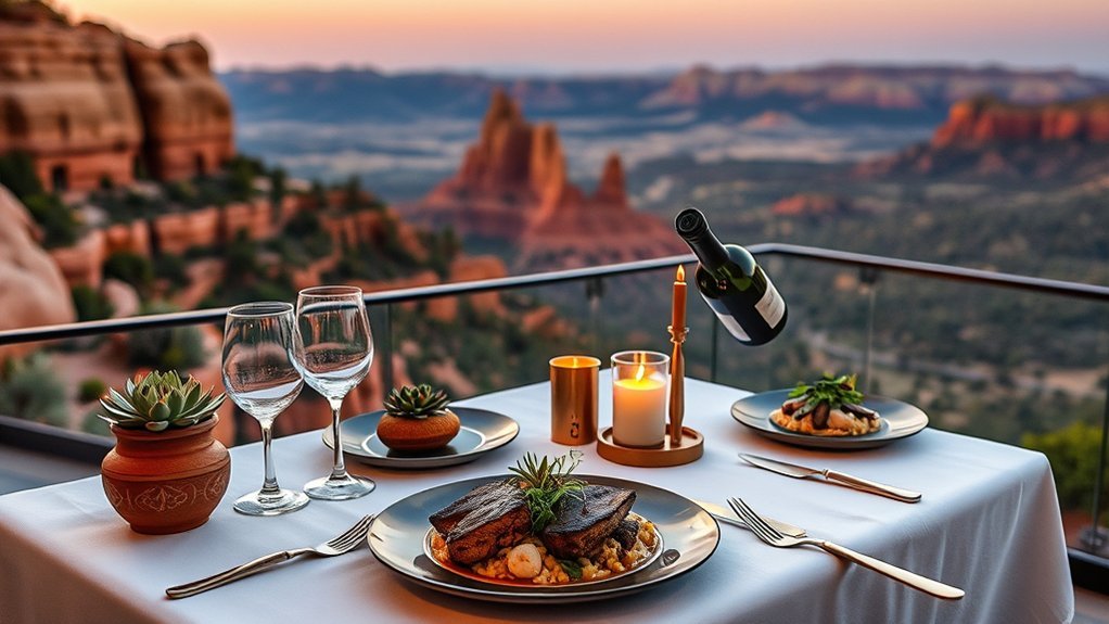 desert lit seasonal culinary landscapes