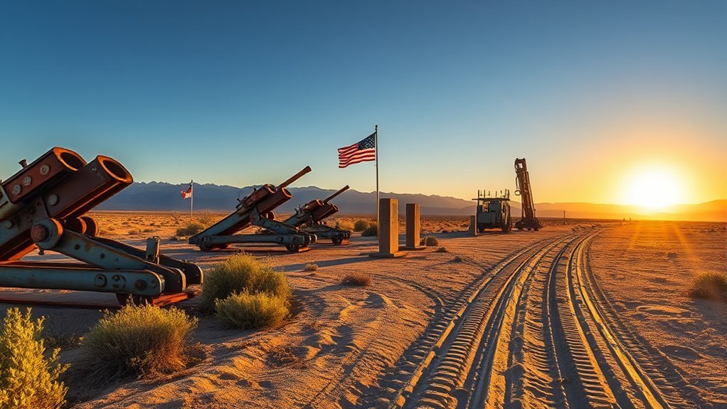 desert military testing heritage