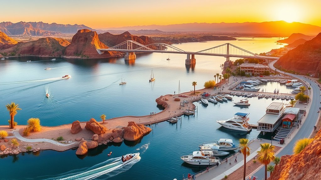 desert waterfront recreation and history