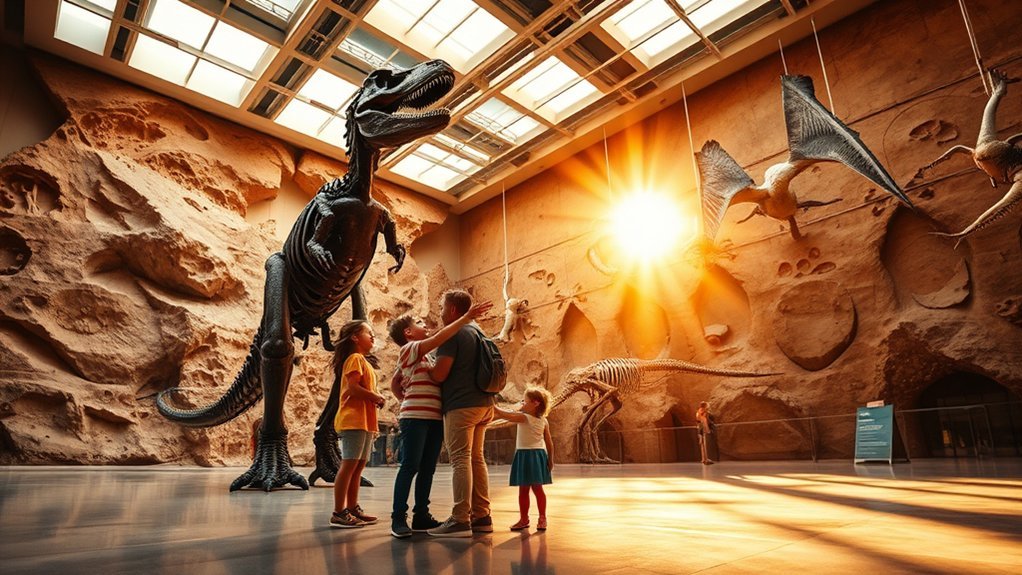 dinosaur focused interactive regional history