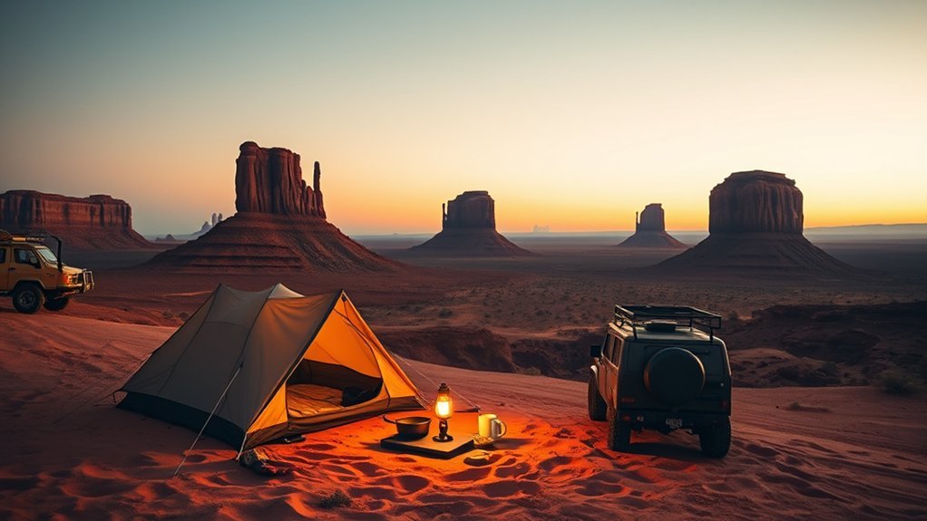 diverse camping options available