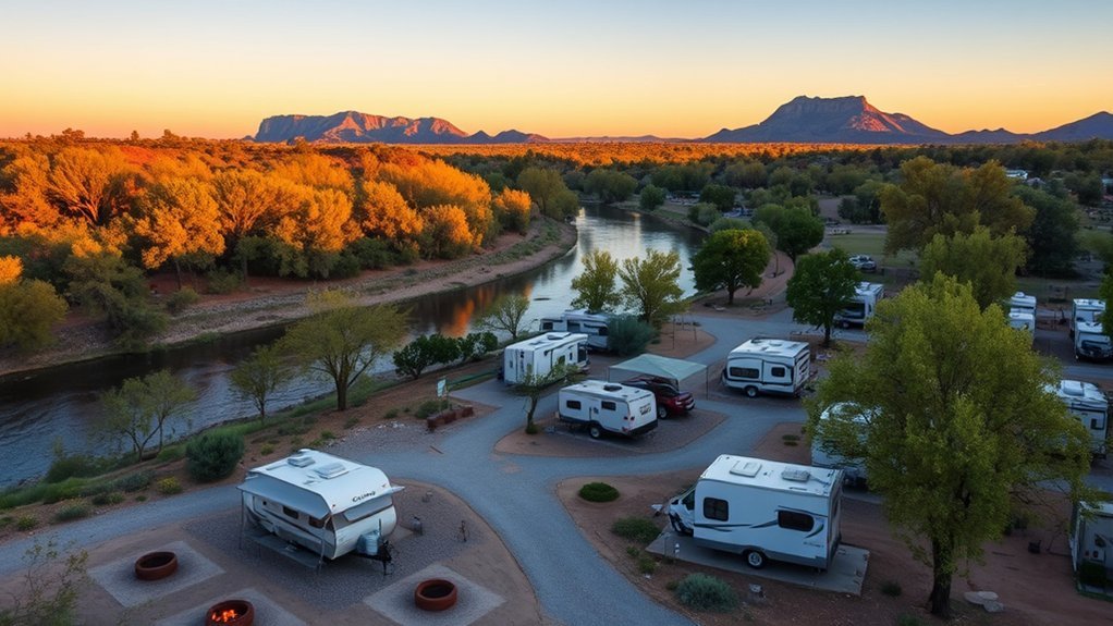 diverse camping site options