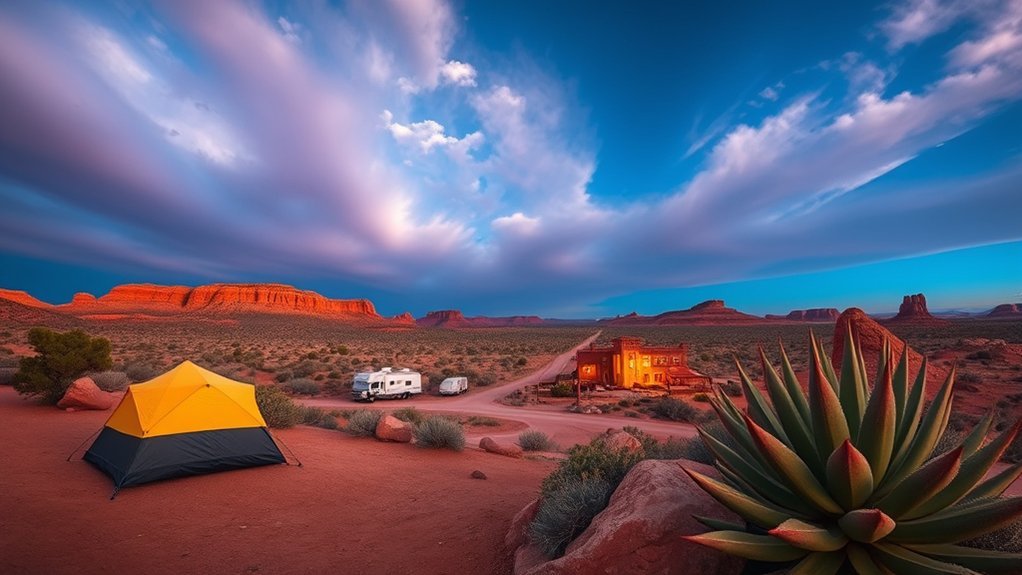 diverse lodging near wupatki