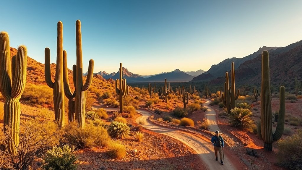 diverse trails for hiking