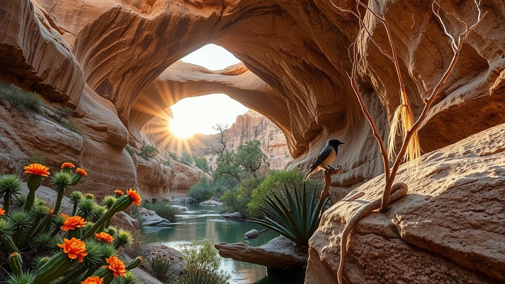 diverse wildlife and geology