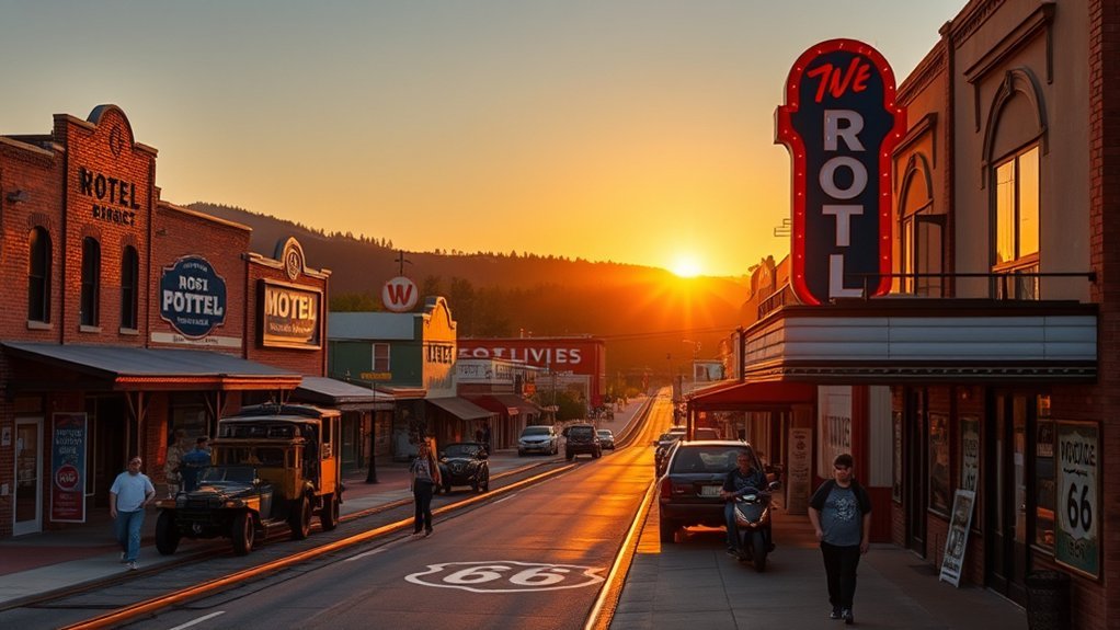 downtown route 66 pines