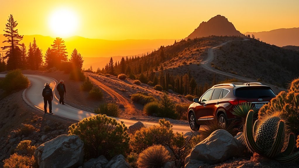 drive or hike thumb butte